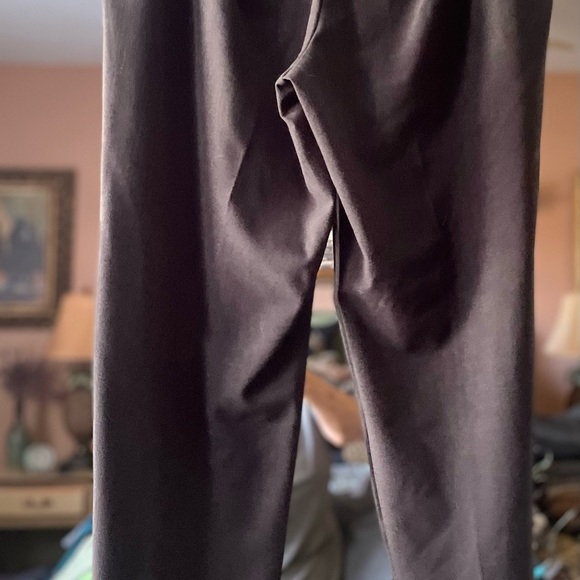 NICE TanJay Classic Dark Charcoal Trousers w Zippered Front Pockets sz 12 - Picture 4 of 4